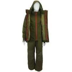 JACKET UNIT AND OVERALLS TRAKKER CORE 3 PIECE WINTER SUIT GREEN -Outdoor Adventure Shop jacket unit and overalls trakker core 3 piece winter suit green z 2124 212470 3