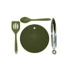 KITCHEN UTENSIL TRAKKER ARMOLIFE SILICONE UTENSIL SET -Outdoor Adventure Shop kitchen utensil trakker armolife silicone set z 2063 206355
